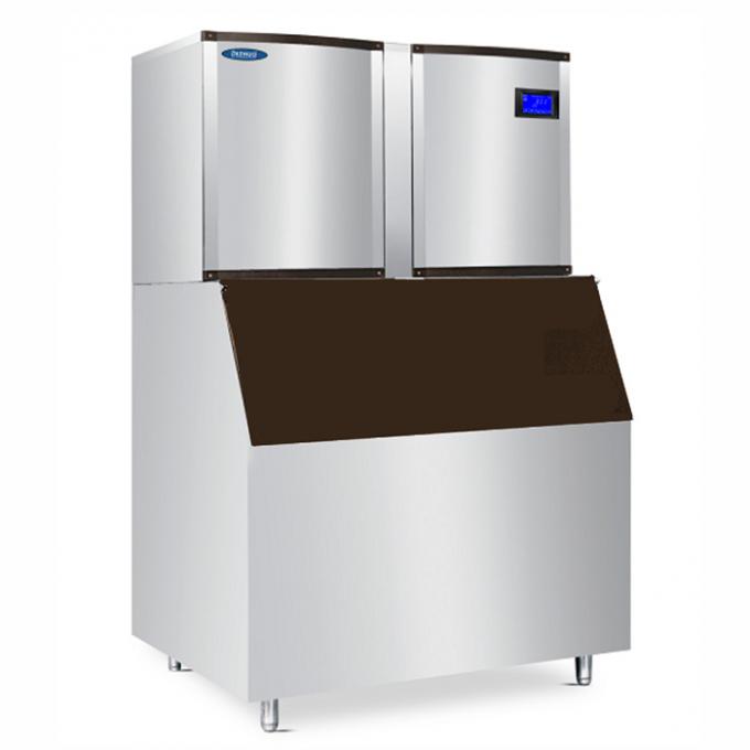 SS304 Ice Maker Machine , R134A Square Ice Cube Maker 6