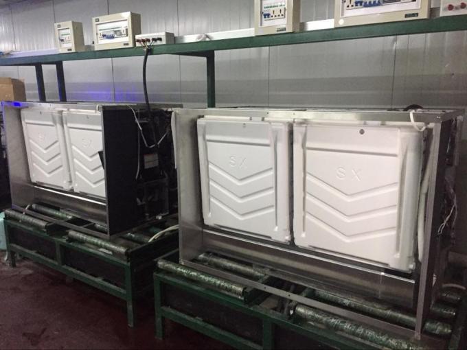 700W Ice Cube Making Machine Commercial Water Cooled 90kg / 24h 38