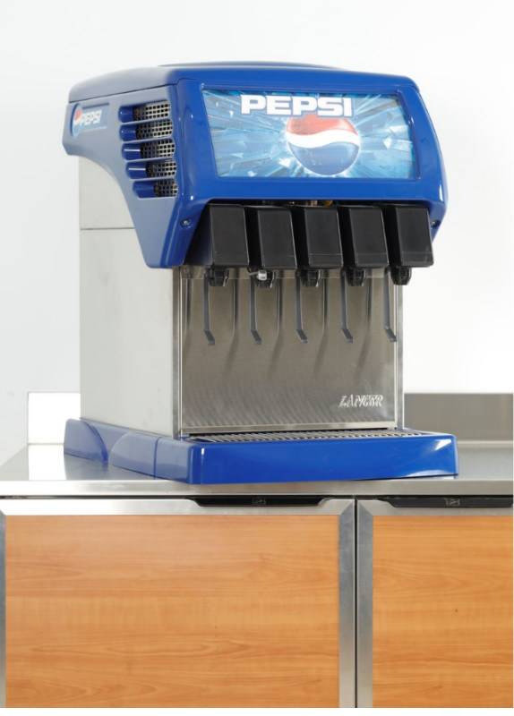 5 Valves Commercial Fountain Drink Machine 1200W for Restaurant