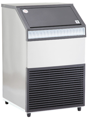 700W Ice Cube Making Machine Commercial Water Cooled 90kg / 24h