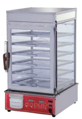 0.9KW Steamed Bun Machine Double Wall Glass Digital Control